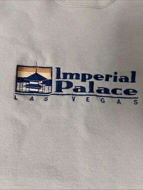 Vintage Las Vegas Imperial Palace Embroidered Sweatshirt - Medium